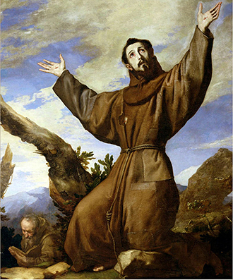 Saint Francis of Assisi by Jusepe de Ribera